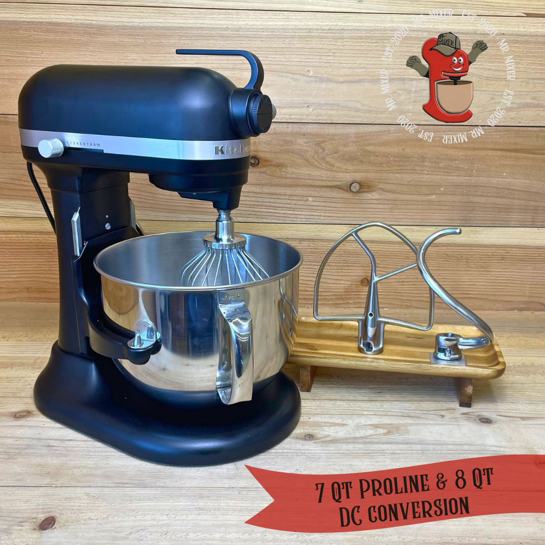 Mr. Mixer Upgraded KitchenAid 7 Qt ProLine & 8 Qt 1.3HP DC